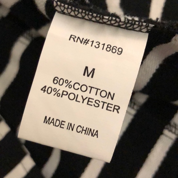 Mod Modele black and white striped blazer - Picture 2 of 7